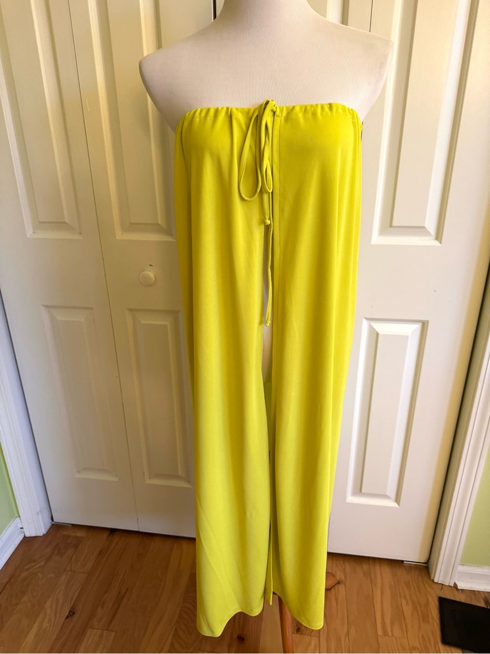 AQUASUIT By La Perla Acid Green Cover Up 8/44 NWOT